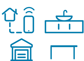 Icon Showing Included Home Features